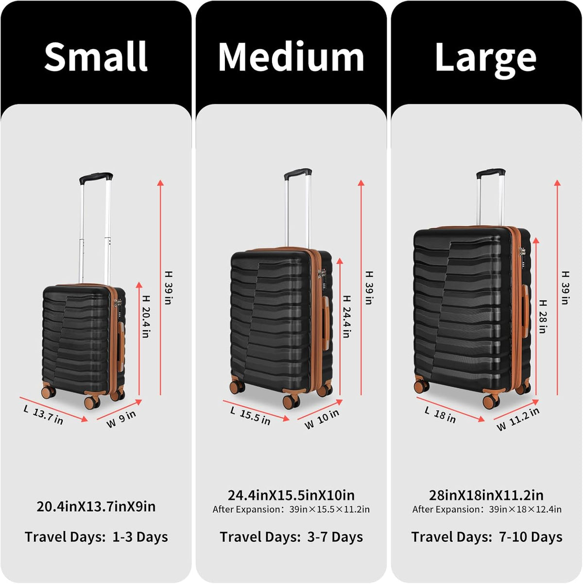 22×14×9 Airline Approved Carry On Luggage with Front Open Pocket, Spinner Wheels, ABS+PC Hardshell Small 20inch Suitcase with Protective Cover and Luggage Tag, Avocado Green