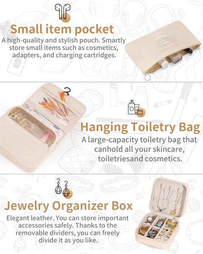 Packing Cubes 11 Set, Suitcase Organizers, Luggage Organizer Bags, Packing Cubes for Travel, with Toiletry Bag, Travel Essentials,Pink