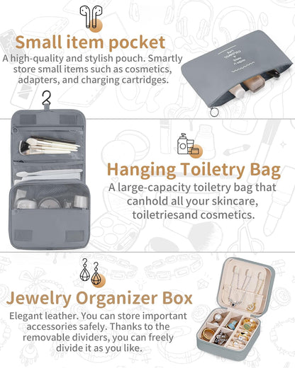 Packing Cubes 11 Set, Suitcase Organizers, Luggage Organizer Bags, Packing Cubes for Travel, with Toiletry Bag, Travel Essentials,Pink