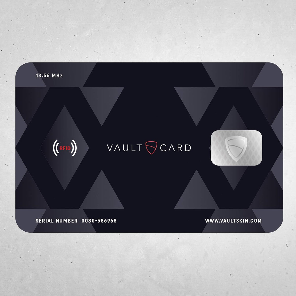 VAULTCARD - RFID Blocking & Jamming Credit & Debit Card Protection for Wallet and Passport - Superior NFC Anti-Theft, Patented Multi-Card Defense