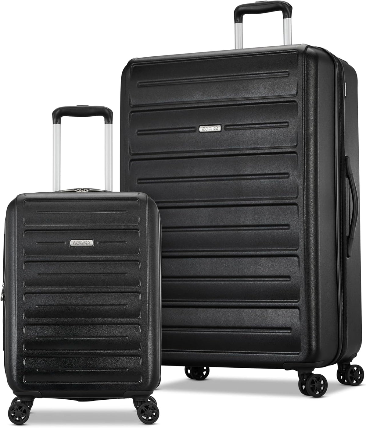 Westridge Hardside Luggage Set with Spinner Wheels, Holly Red, Carry-On
