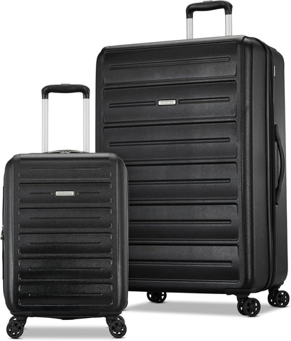 Westridge Hardside Luggage Set with Spinner Wheels, Holly Red, Carry-On