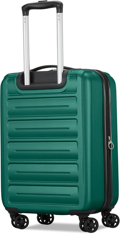 Westridge Hardside Luggage Set with Spinner Wheels, Holly Red, Carry-On