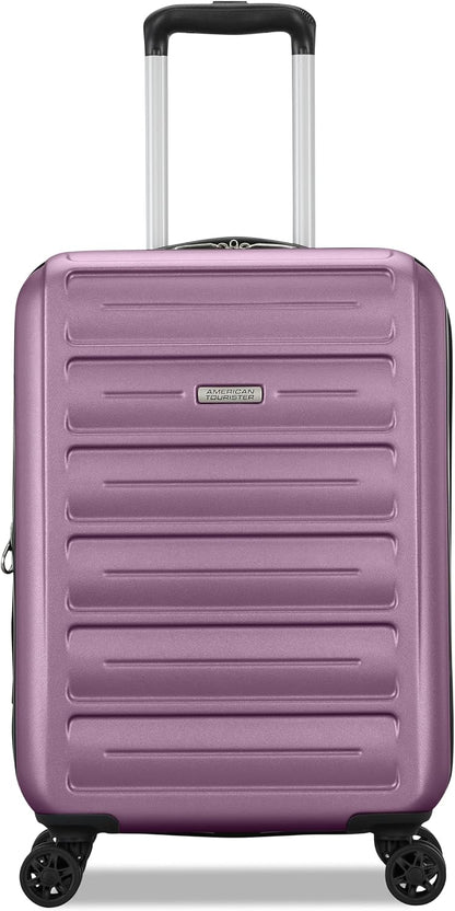 Westridge Hardside Luggage Set with Spinner Wheels, Holly Red, Carry-On