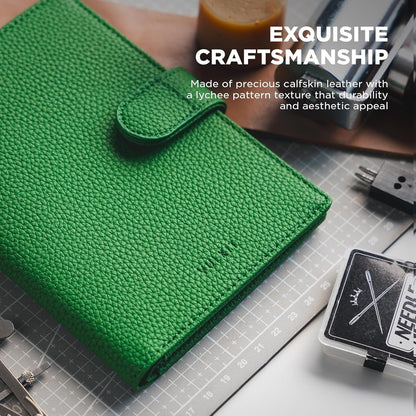 Leather Passport Travel Wallet for 2 Passports Pocket Slim Double Passport Holder RFID Blocking with ID Window for Women or Men