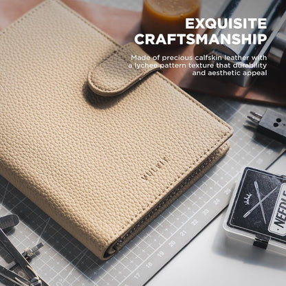 Leather Passport Travel Wallet for 2 Passports Pocket Slim Double Passport Holder RFID Blocking with ID Window for Women or Men