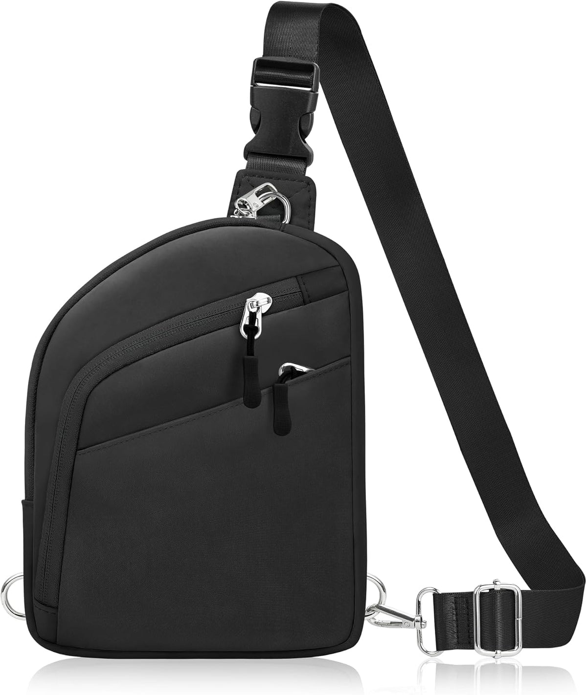 Anti Theft Crossbody Bags for Women Men, Small Sling Crossbody Bag Travel Purse Shoulder Wallet with RFID Blocking