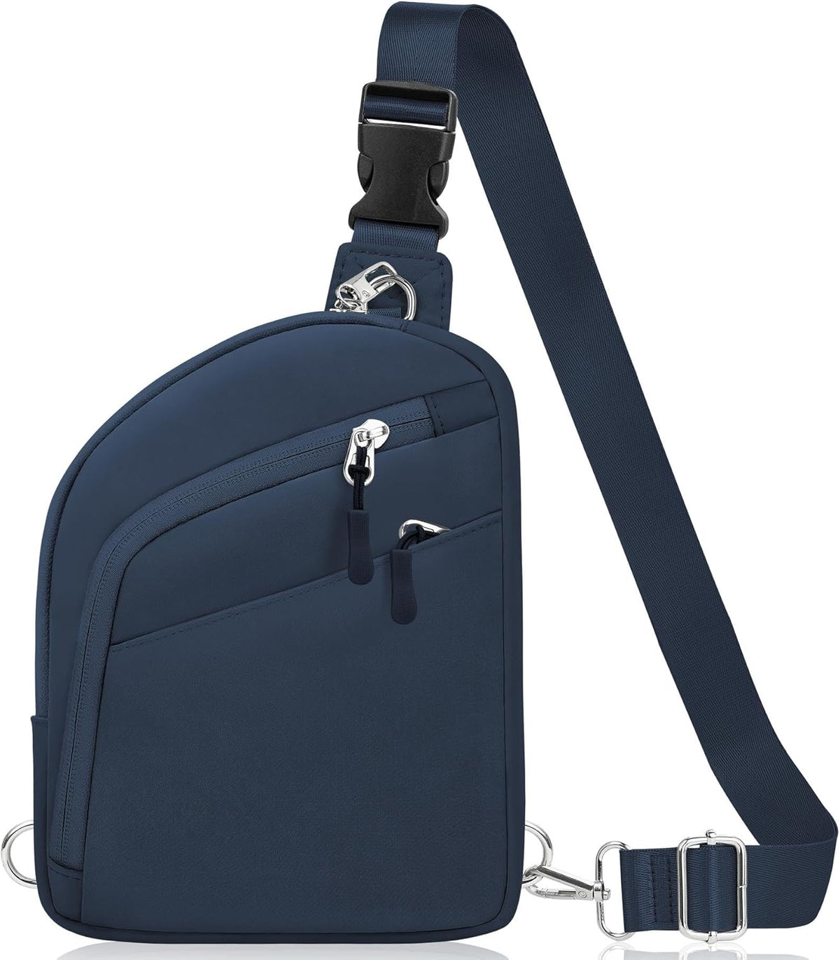 Anti Theft Crossbody Bags for Women Men, Small Sling Crossbody Bag Travel Purse Shoulder Wallet with RFID Blocking