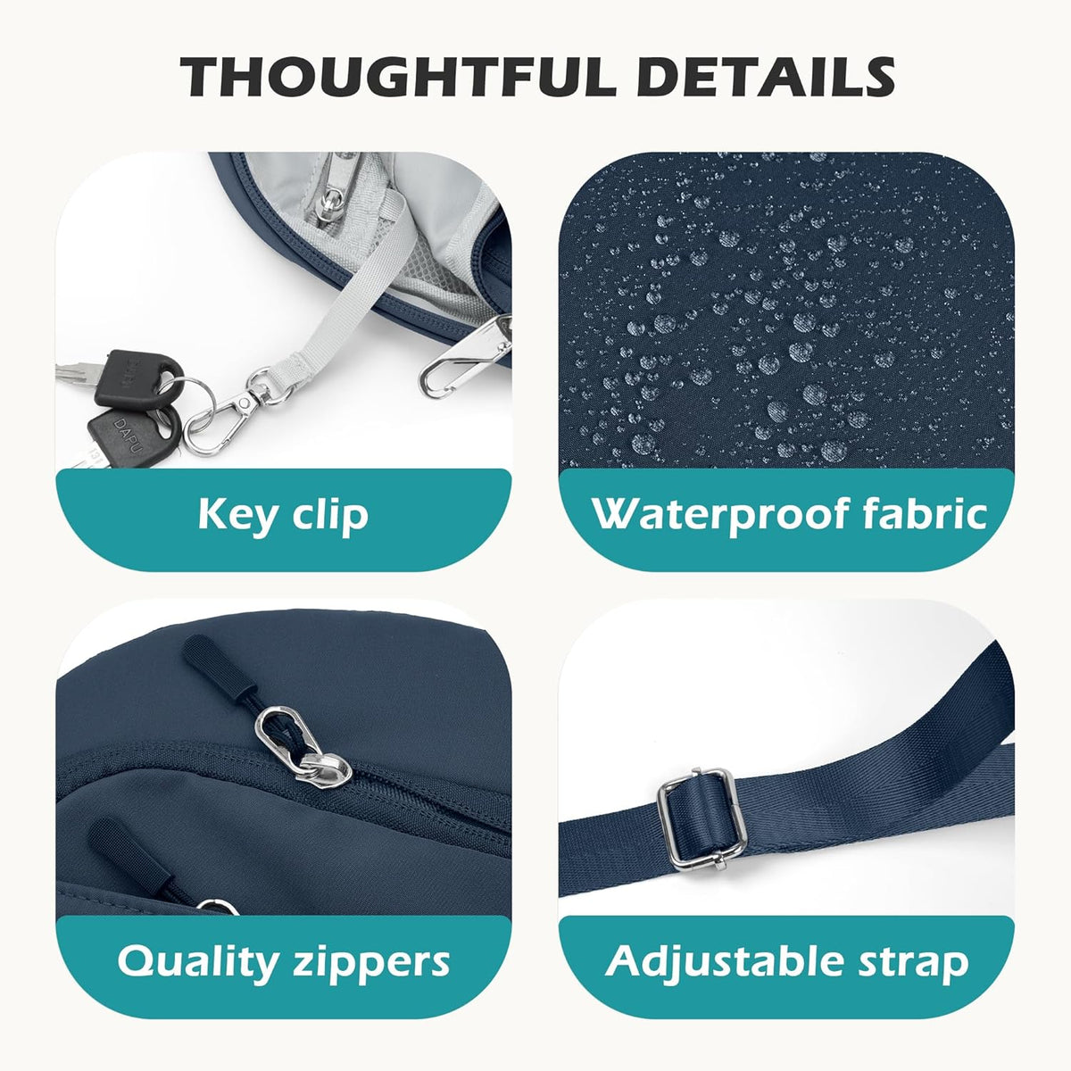 Anti Theft Crossbody Bags for Women Men, Small Sling Crossbody Bag Travel Purse Shoulder Wallet with RFID Blocking