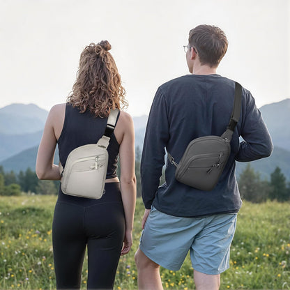 Anti Theft Crossbody Bags for Women Men, Small Sling Crossbody Bag Travel Purse Shoulder Wallet with RFID Blocking