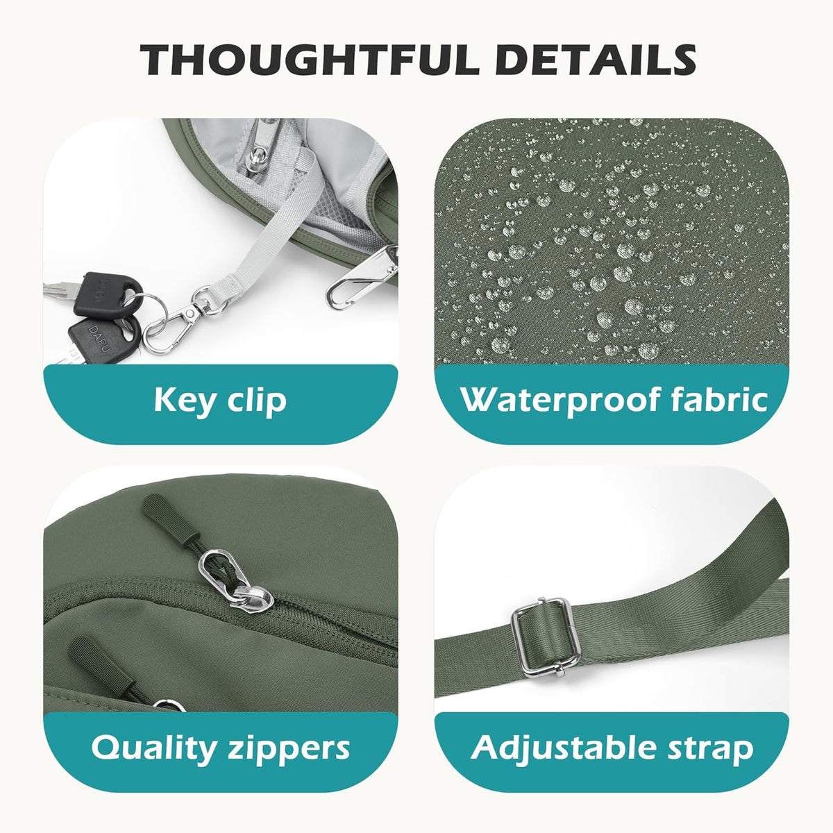 Anti Theft Crossbody Bags for Women Men, Small Sling Crossbody Bag Travel Purse Shoulder Wallet with RFID Blocking