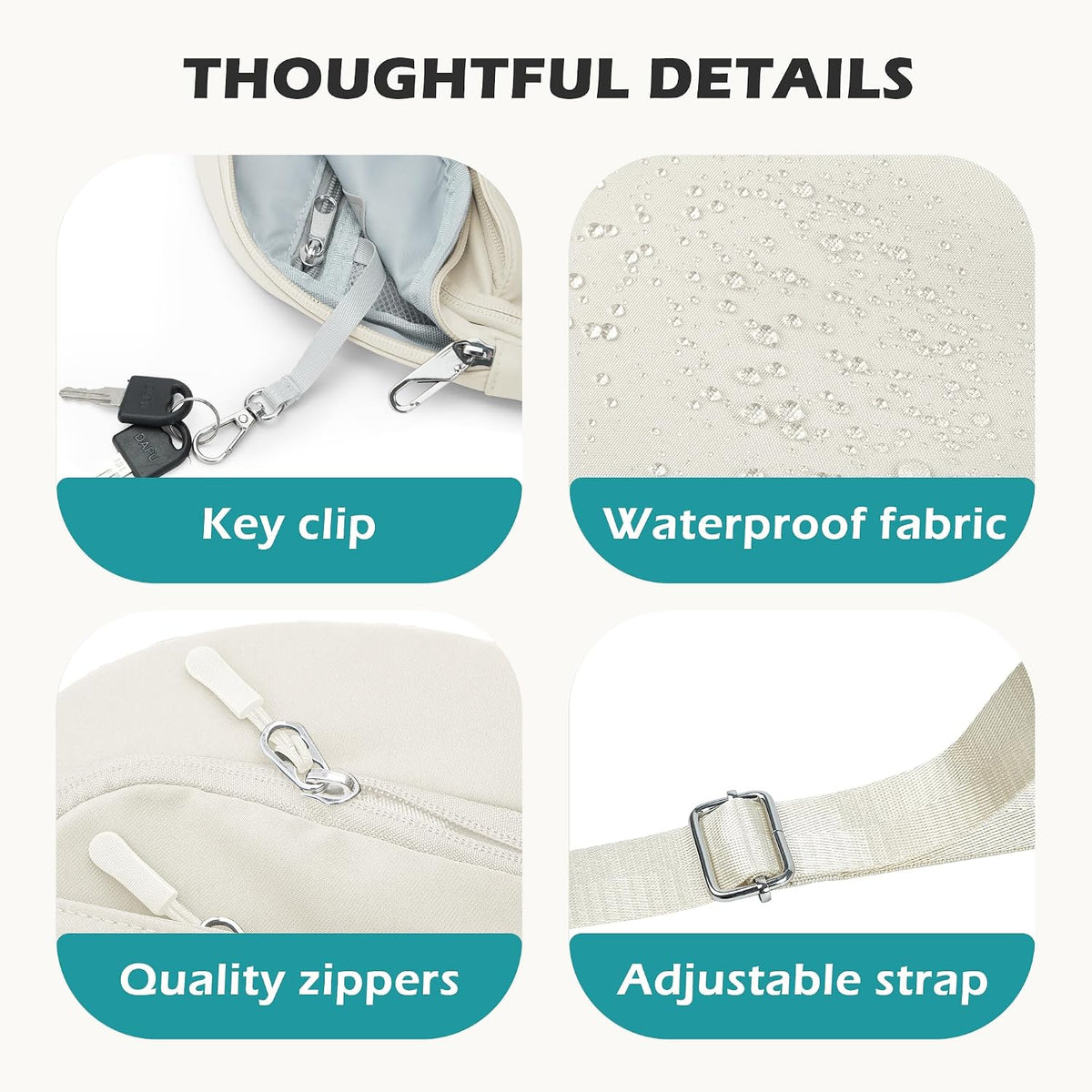 Anti Theft Crossbody Bags for Women Men, Small Sling Crossbody Bag Travel Purse Shoulder Wallet with RFID Blocking