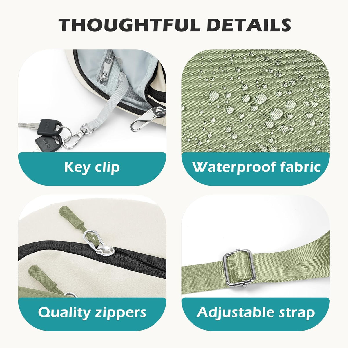 Anti Theft Crossbody Bags for Women Men, Small Sling Crossbody Bag Travel Purse Shoulder Wallet with RFID Blocking