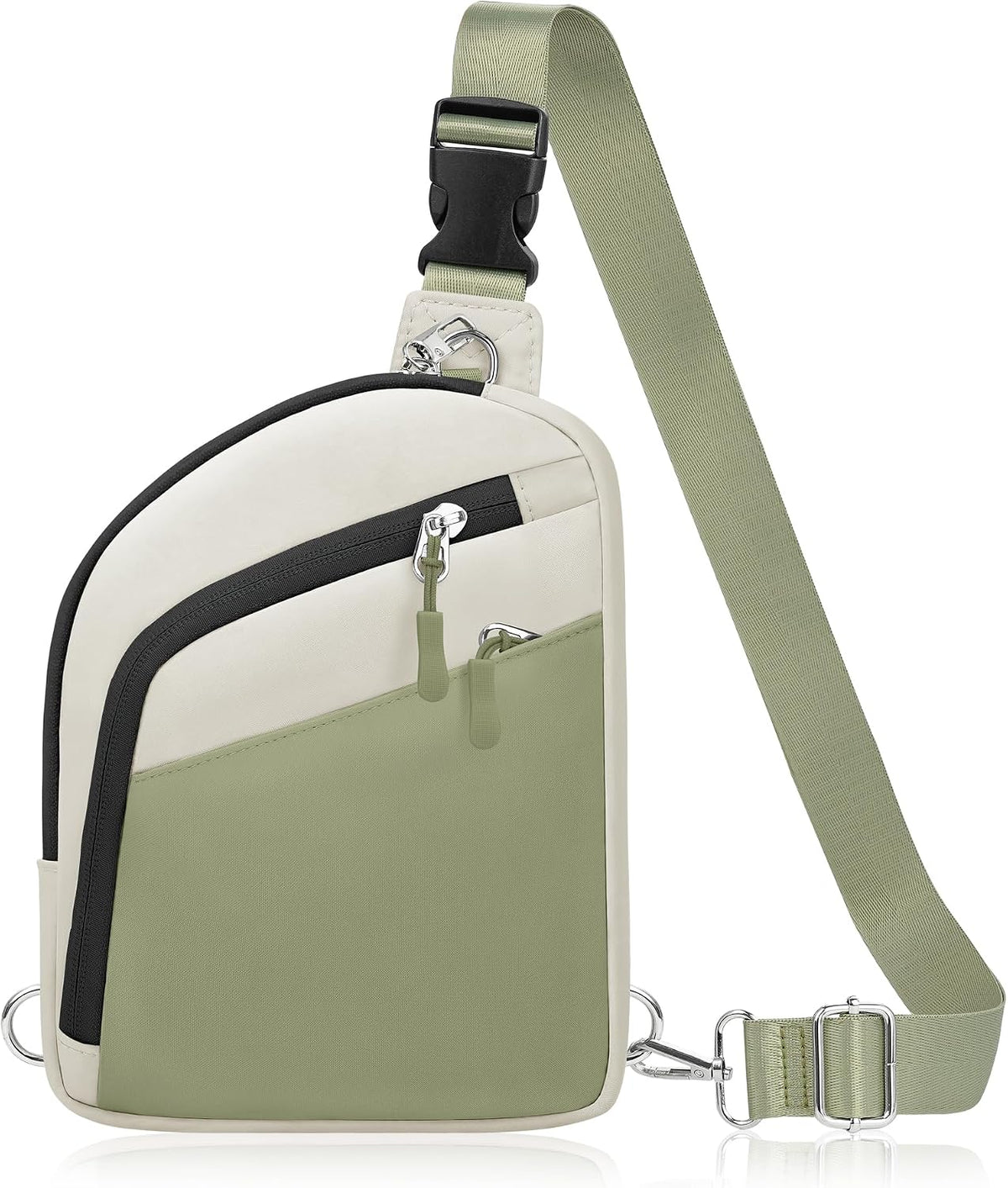 Anti Theft Crossbody Bags for Women Men, Small Sling Crossbody Bag Travel Purse Shoulder Wallet with RFID Blocking