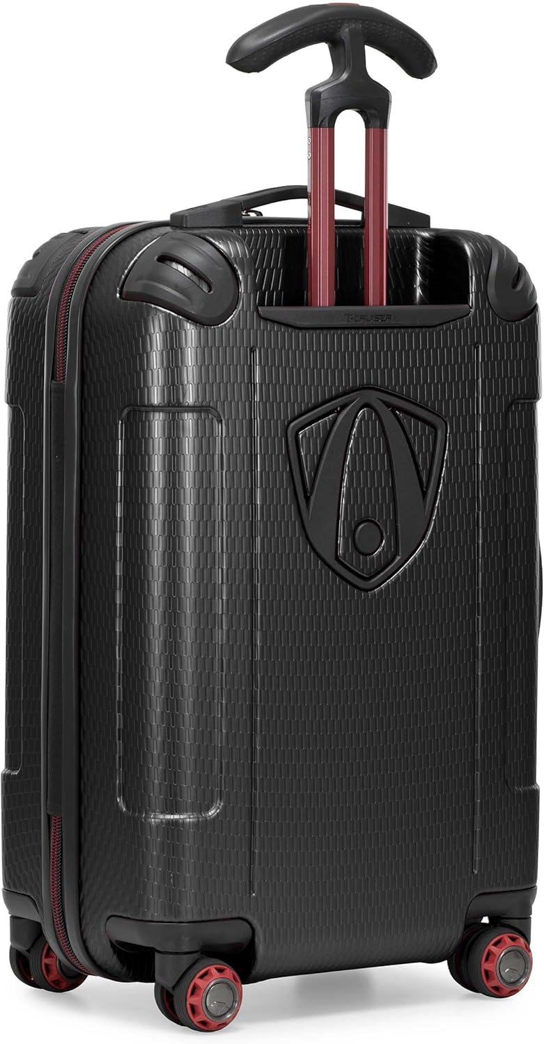 Maxporter II Polycarbonate Hardside Trunk with Spinner Wheels, Navy, 22-Inch Carry-on Luggage