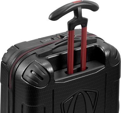 Maxporter II Polycarbonate Hardside Trunk with Spinner Wheels, Navy, 22-Inch Carry-on Luggage