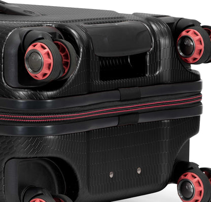 Maxporter II Polycarbonate Hardside Trunk with Spinner Wheels, Navy, 22-Inch Carry-on Luggage