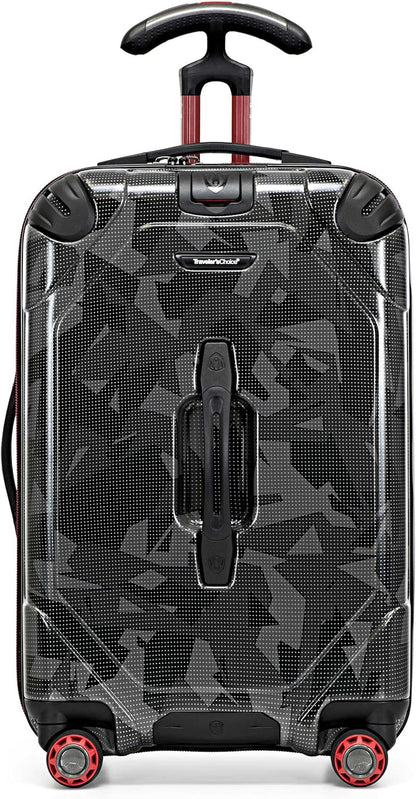 Maxporter II Polycarbonate Hardside Trunk with Spinner Wheels, Navy, 22-Inch Carry-on Luggage