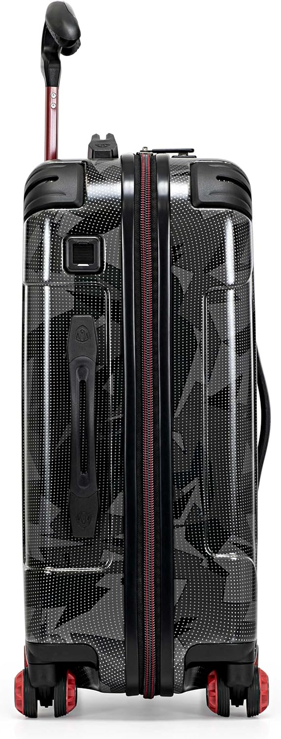 Maxporter II Polycarbonate Hardside Trunk with Spinner Wheels, Navy, 22-Inch Carry-on Luggage