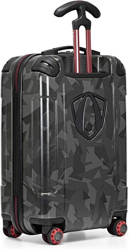 Maxporter II Polycarbonate Hardside Trunk with Spinner Wheels, Navy, 22-Inch Carry-on Luggage