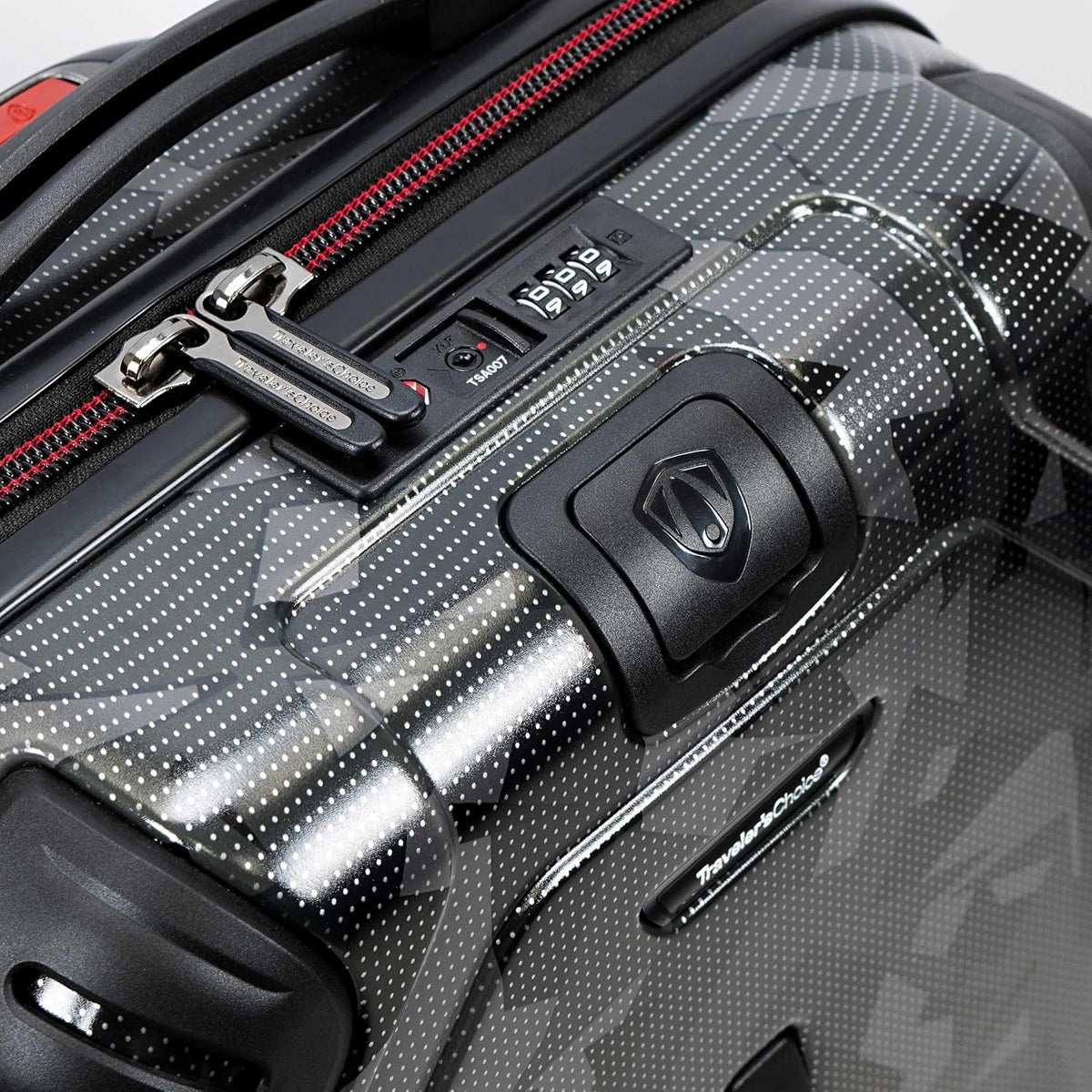 Maxporter II Polycarbonate Hardside Trunk with Spinner Wheels, Navy, 22-Inch Carry-on Luggage