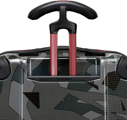 Maxporter II Polycarbonate Hardside Trunk with Spinner Wheels, Navy, 22-Inch Carry-on Luggage