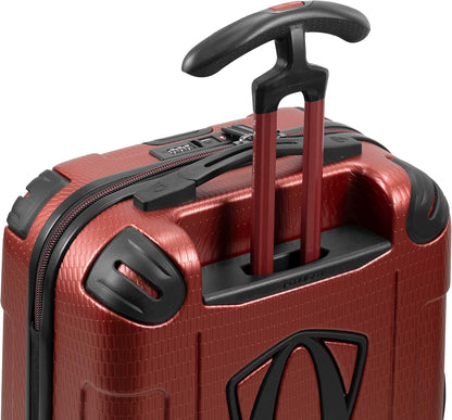 Maxporter II Polycarbonate Hardside Trunk with Spinner Wheels, Navy, 22-Inch Carry-on Luggage