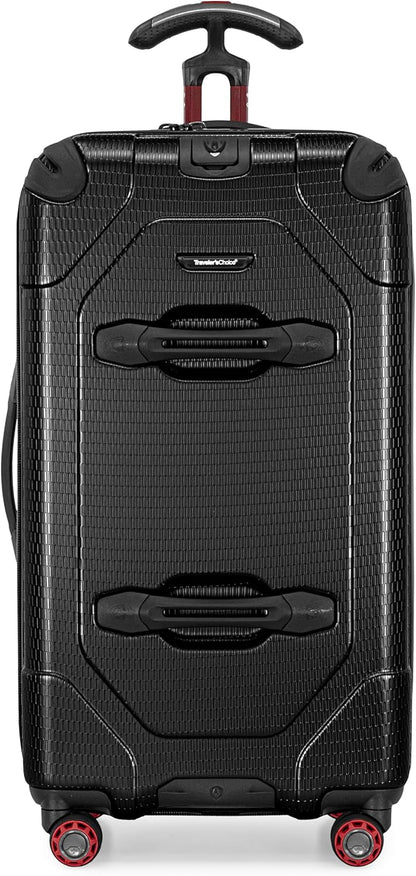 Maxporter II Polycarbonate Hardside Trunk with Spinner Wheels, Navy, 22-Inch Carry-on Luggage