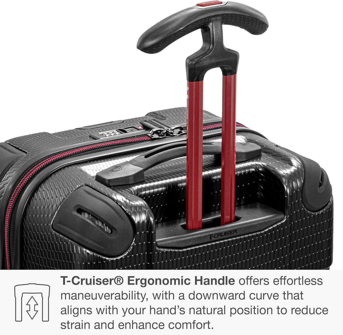 Maxporter II Polycarbonate Hardside Trunk with Spinner Wheels, Navy, 22-Inch Carry-on Luggage