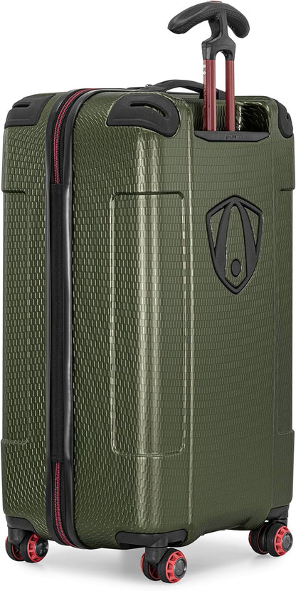 Maxporter II Polycarbonate Hardside Trunk with Spinner Wheels, Navy, 22-Inch Carry-on Luggage