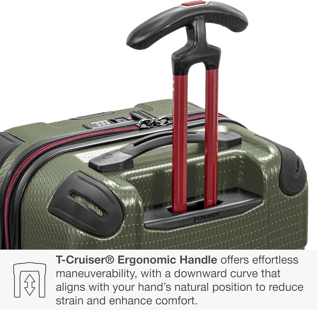 Maxporter II Polycarbonate Hardside Trunk with Spinner Wheels, Navy, 22-Inch Carry-on Luggage