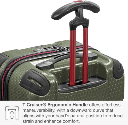 Maxporter II Polycarbonate Hardside Trunk with Spinner Wheels, Navy, 22-Inch Carry-on Luggage
