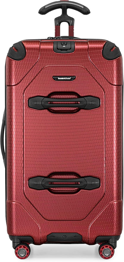 Maxporter II Polycarbonate Hardside Trunk with Spinner Wheels, Navy, 22-Inch Carry-on Luggage