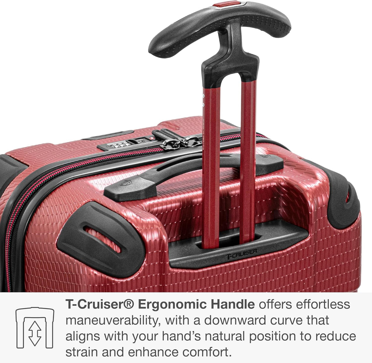 Maxporter II Polycarbonate Hardside Trunk with Spinner Wheels, Navy, 22-Inch Carry-on Luggage