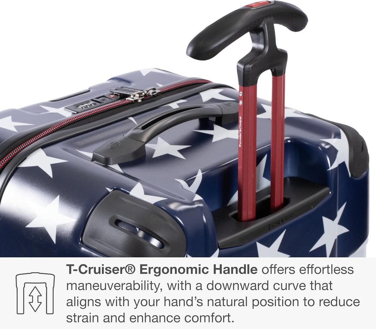 Maxporter II Polycarbonate Hardside Trunk with Spinner Wheels, Navy, 22-Inch Carry-on Luggage
