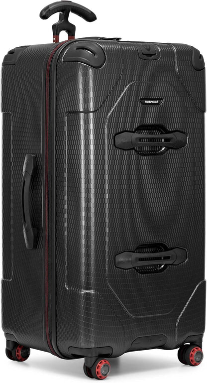 Maxporter II Polycarbonate Hardside Trunk with Spinner Wheels, Navy, 22-Inch Carry-on Luggage