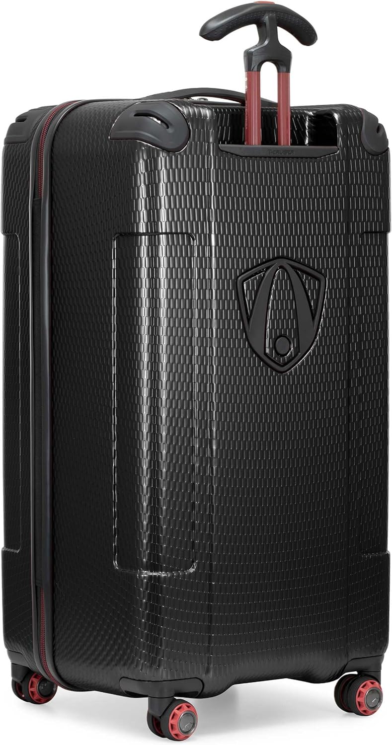 Maxporter II Polycarbonate Hardside Trunk with Spinner Wheels, Navy, 22-Inch Carry-on Luggage