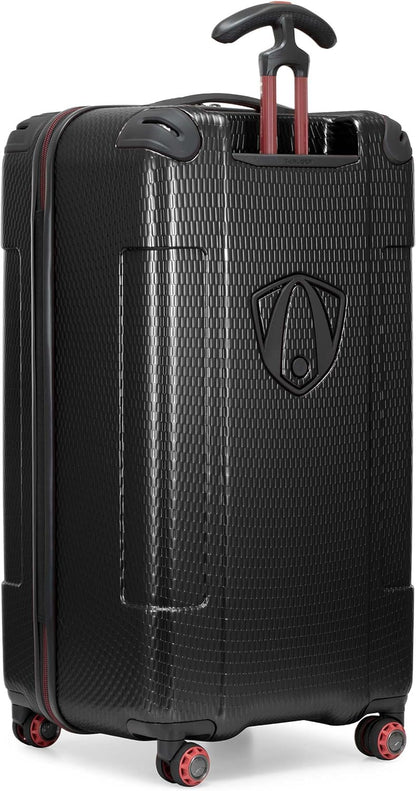 Maxporter II Polycarbonate Hardside Trunk with Spinner Wheels, Navy, 22-Inch Carry-on Luggage