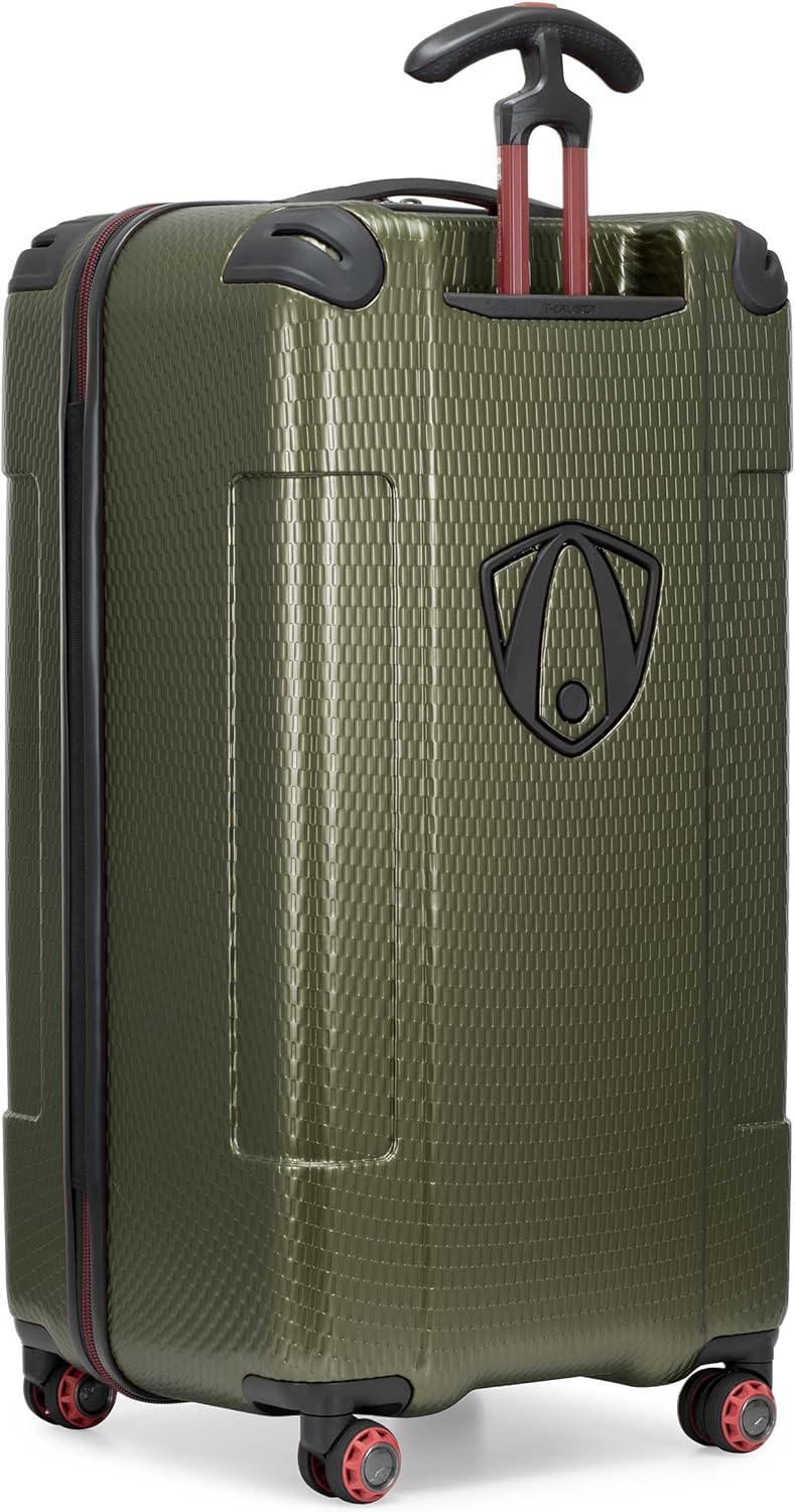 Maxporter II Polycarbonate Hardside Trunk with Spinner Wheels, Navy, 22-Inch Carry-on Luggage
