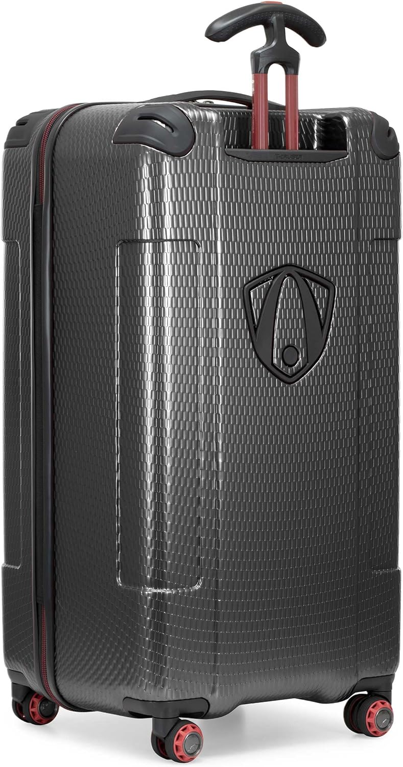 Maxporter II Polycarbonate Hardside Trunk with Spinner Wheels, Navy, 22-Inch Carry-on Luggage