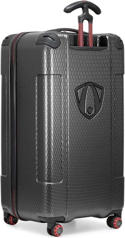 Maxporter II Polycarbonate Hardside Trunk with Spinner Wheels, Navy, 22-Inch Carry-on Luggage