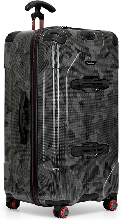 Maxporter II Polycarbonate Hardside Trunk with Spinner Wheels, Navy, 22-Inch Carry-on Luggage