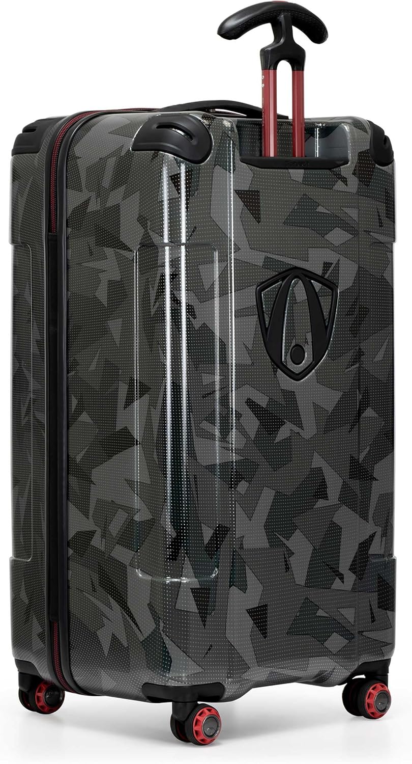 Maxporter II Polycarbonate Hardside Trunk with Spinner Wheels, Navy, 22-Inch Carry-on Luggage
