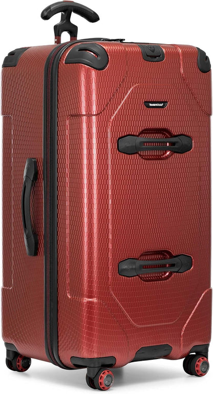 Maxporter II Polycarbonate Hardside Trunk with Spinner Wheels, Navy, 22-Inch Carry-on Luggage