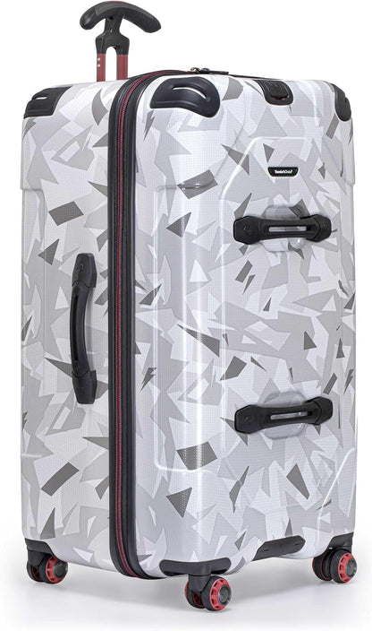 Maxporter II Polycarbonate Hardside Trunk with Spinner Wheels, Navy, 22-Inch Carry-on Luggage