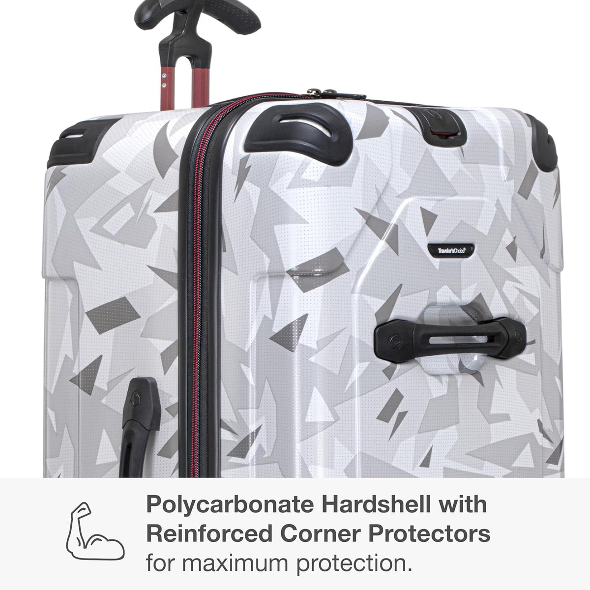 Maxporter II Polycarbonate Hardside Trunk with Spinner Wheels, Navy, 22-Inch Carry-on Luggage