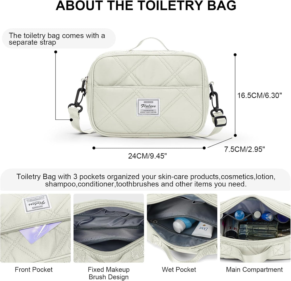 Weekender Bags for Women, Personal Item Travel Bag with Shoes Compartment | Overnight Travel Duffel Bag with Toiletry Bag, Airplane Friendly Carry-On Bag - Colors B