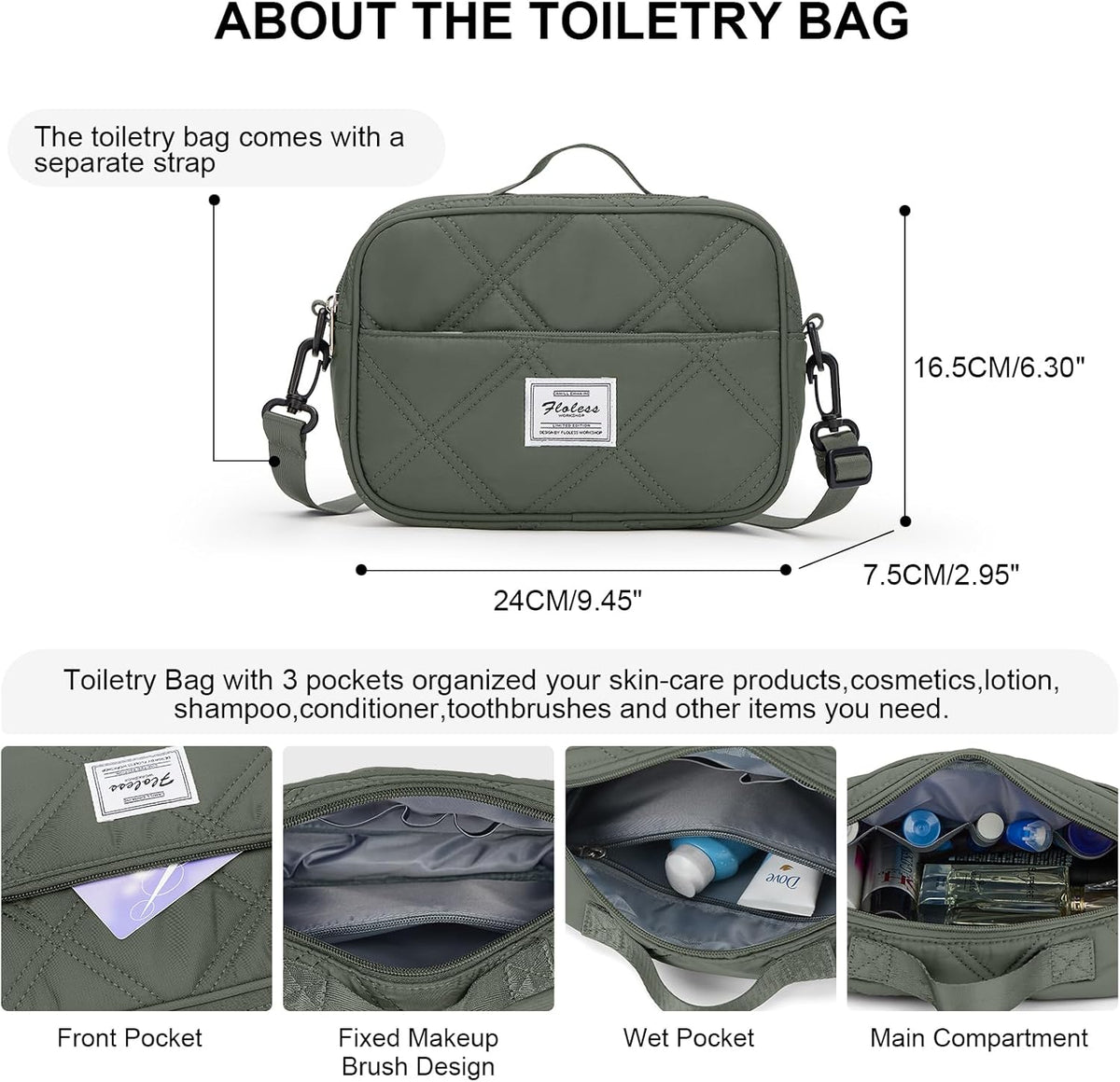 Weekender Bags for Women, Personal Item Travel Bag with Shoes Compartment | Overnight Travel Duffel Bag with Toiletry Bag, Airplane Friendly Carry-On Bag - Colors B