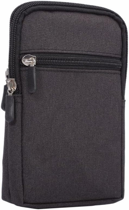 Universal Crossbody Cell Phone Purse Waist Pack Bag for Outdoor Sports Moblie Phone Carrying Cases Shoulder Belt Bag Pouch for iPhone 7 6/6S Plus Samsung Galaxy Phones Under 6.0'' from