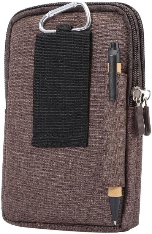 Universal Crossbody Cell Phone Purse Waist Pack Bag for Outdoor Sports Moblie Phone Carrying Cases Shoulder Belt Bag Pouch for iPhone 7 6/6S Plus Samsung Galaxy Phones Under 6.0'' from